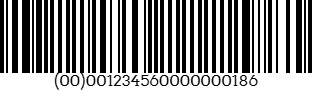 GS1-128型 barcode example